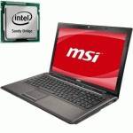ноутбук MSI GE620DX-435X Коричневый