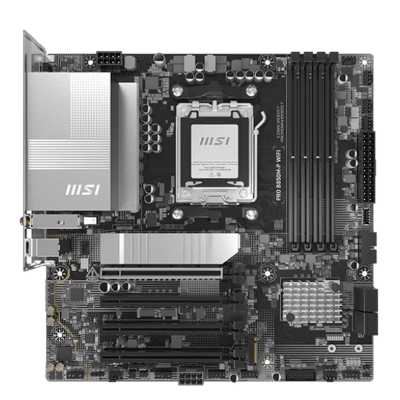 материнская плата MSI Pro B850M-P WiFi Черный