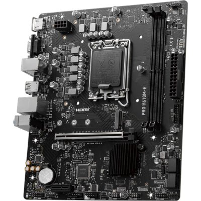 материнская плата MSI Pro H610M-E
