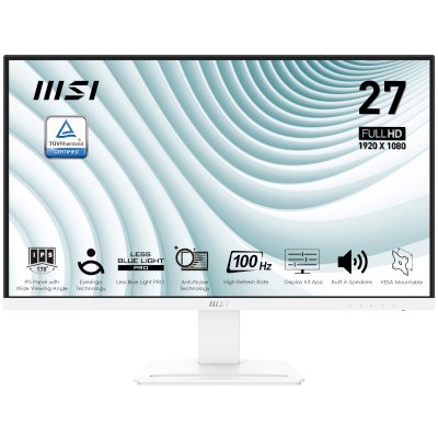 монитор MSI Pro MP273AW Белый