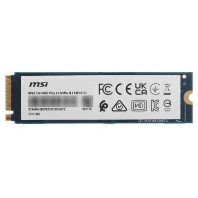 SSD диск MSI SPATIUM M450 V1 500Gb S78-440K380-P83 Черно-синий