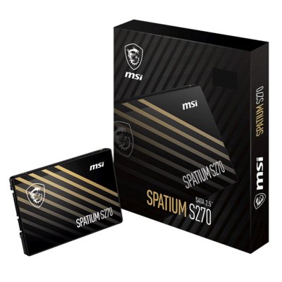 SSD диск MSI SPATIUM S270 960Gb S78-440P130-P83 Черный