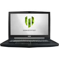 ноутбук MSI WT75 9SK-202 Черный