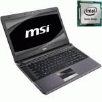 ноутбук MSI X460DX-020 Черный