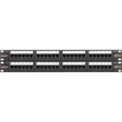 патч-панель NikoMax NMC-RP48UD2-2U-BK