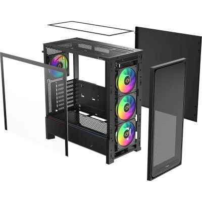 корпус Ocypus Delta C70 Black ARGB