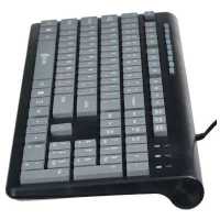 клавиатура Oklick 480M Black-Grey Черный-серый