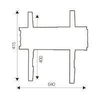 кронштейн OMB SLIM 600 черный