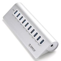 разветвитель USB Orico M3H10-SV серый