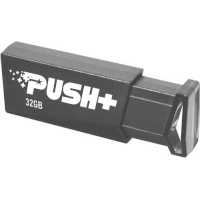 флешка Patriot Push+ 32GB PSF32GPSHB32U Черный