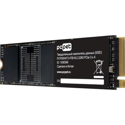 SSD диск PC PET 4Tb PCPS004T3 Черный