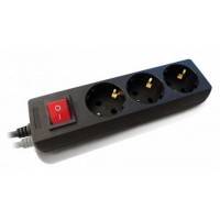 сетевой фильтр PC PET AP02001K-3-BK черный