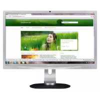 монитор Philips 241P4LRYES 01 Черно-Серебристый