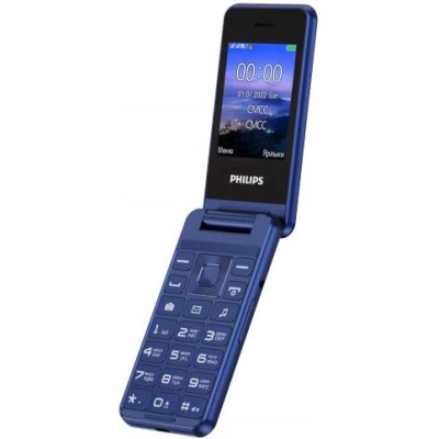 мобильный телефон Philips Xenium E2601 Blue