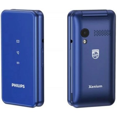 мобильный телефон Philips Xenium E2601 Blue
