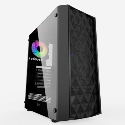 корпус PowerCase Diamond Mesh LED