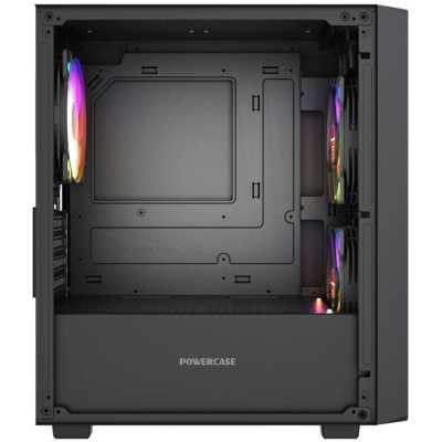 корпус PowerCase Mistral Micro SM04 ARGB Black