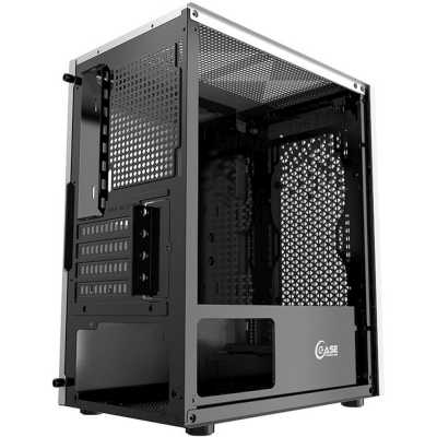 корпус PowerCase Mistral Micro Z3W Mesh LED White