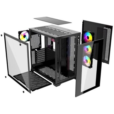 корпус PowerCase Vision Black