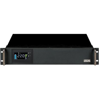 ИБП PowerCom King Pro RM KIN-1500AP LCD Черный