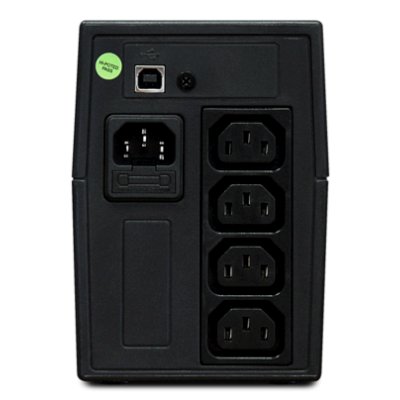 ИБП PowerMan Back Pro 850I Plus Черный