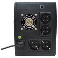 ИБП PowerMan Back Pro 1500 Plus Черный