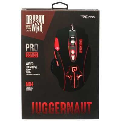 мышь Qumo Juggernaut M84 Черный