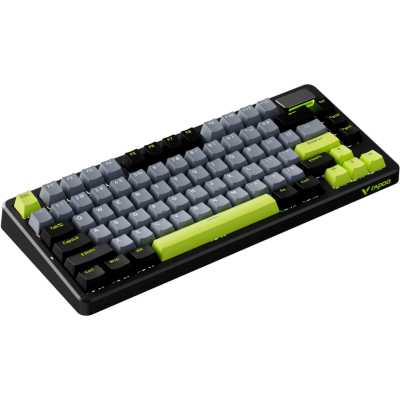клавиатура Rapoo V700DIY-75 Black Черный, зеленый, серый