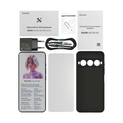 смартфон Rikor Neuro S3 6/128GB черный