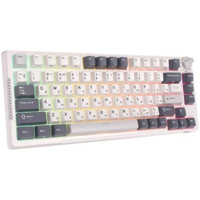 клавиатура Royal Kludge RK-H81 White Night 6935280824104 Белый-серый