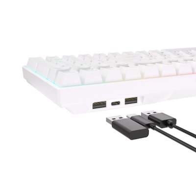 клавиатура Royal Kludge RK100 6935280813603 Белый