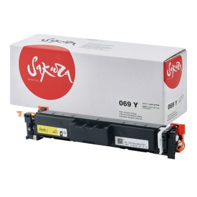 картридж Sakura SA069Y желтый