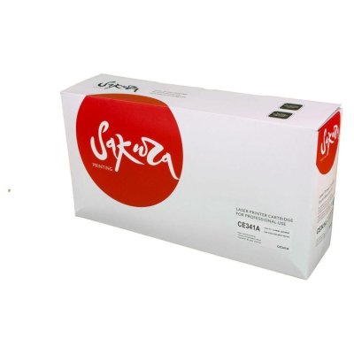 картридж Sakura SACE341A голубой