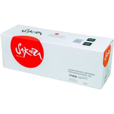 картридж Sakura SACF403A пурпурный