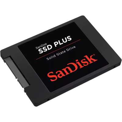 SSD диск SanDisk Plus 250Gb SDSSDA-250G-G28 Черный