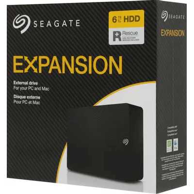 жесткий диск Seagate Expansion 6Tb STKP6000400 Черный