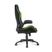 игровое кресло Sharkoon Elbrus 1 Black-Green черно-зеленый