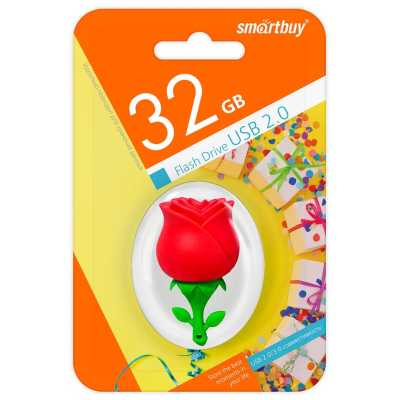 флешка SmartBuy 32GB SB32GBRose Красный