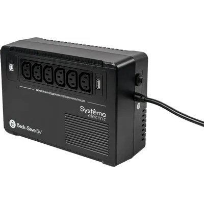 ИБП Systeme Electric Back-Save BVSE600I Черный