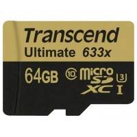 карта памяти Transcend 64GB TS64GUSDU3
