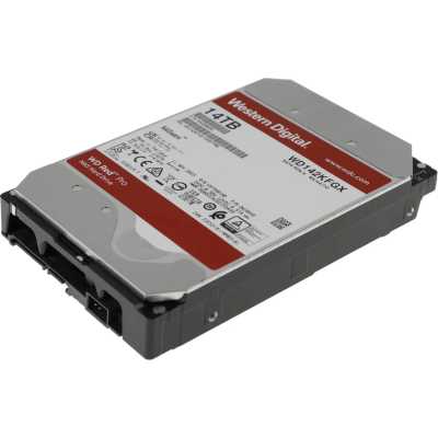 жесткий диск WD Red Pro 14Tb WD142KFGX Серебристый
