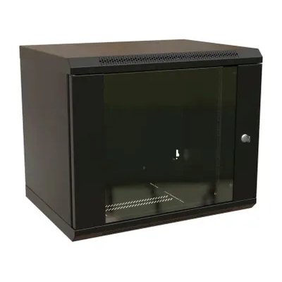 телекоммуникационный шкаф WRLine WR-TW-1245-GP-RAL9004 Черный